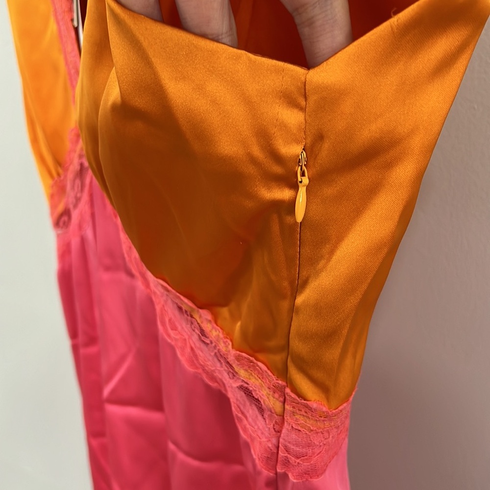 NEVER FULLY DRESSED May Satin Midi Dress - Picture 7 of 13